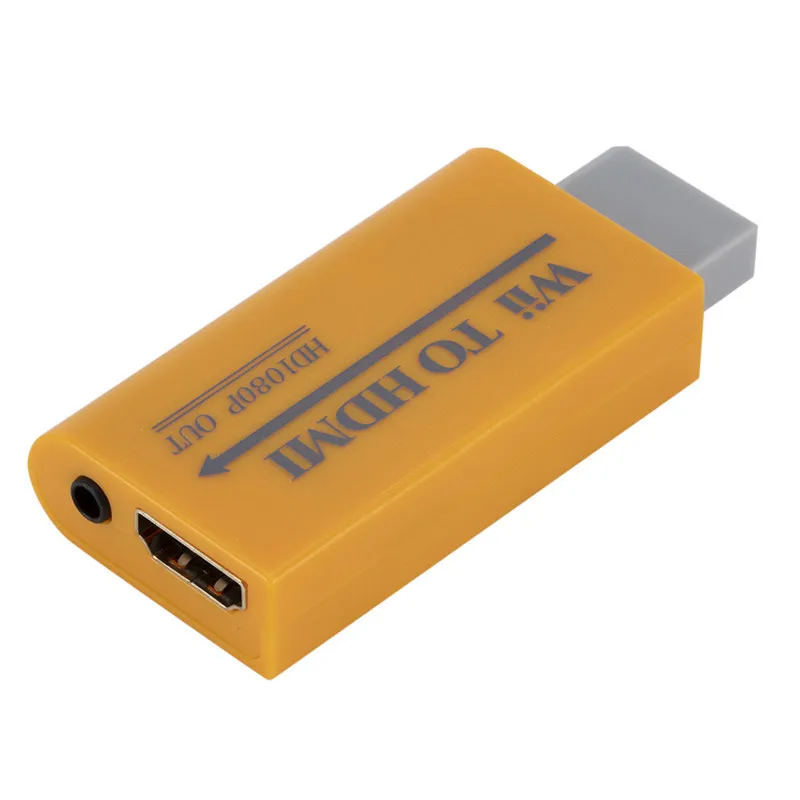 Преобразователь для Nintendo HD Wii в HDMI 1080P/720P расширяющийся преобразователь
