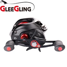 GLEEGLING 12+ 1 шарикоподшипники 6,3: 1 катушка спиннинга маховое высокоскоростное рыболовное колесо левое правое катушка baitcasing катушка ручка