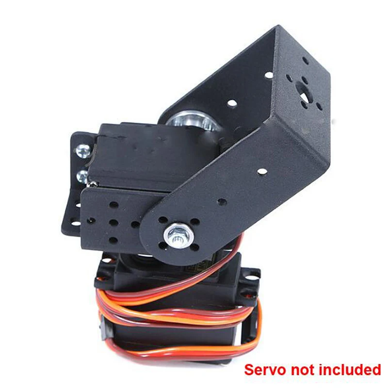 1 комплект 2 DOF короткий Pan и Tilt Servo датчик кронштейна для робота совместимый MG995 опт