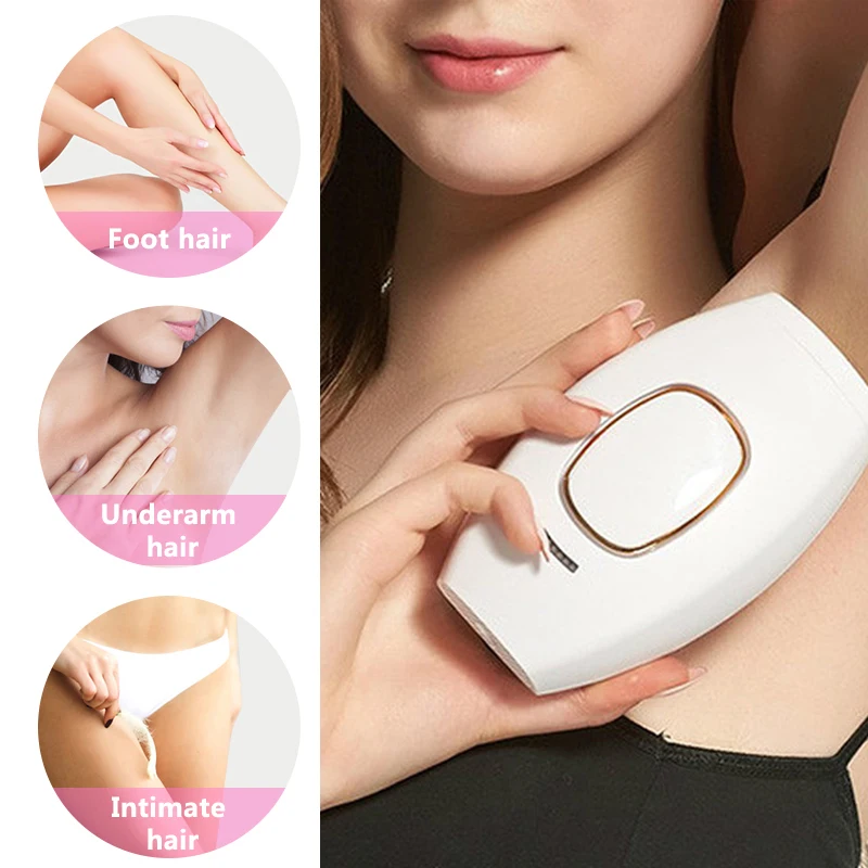 

Home Hold Mini Hair Removal Device Professional Permanent Laser Depilator Women Painless Hair Remover Machine Photoepilator