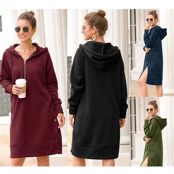 

2020 New Fashion Hoodies Zipper Loose Women Sweatshirt Chic Lovely Korean Style Womens Casual Cute Students Pullover