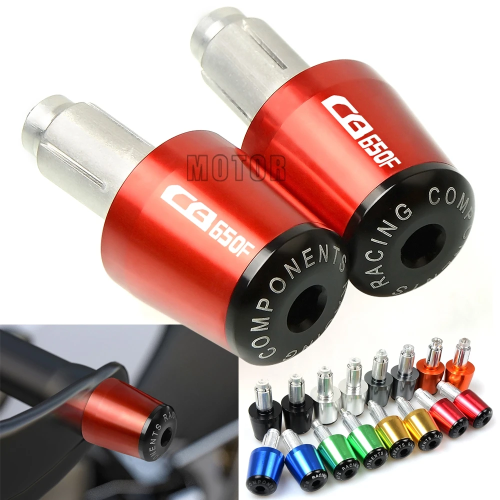 For Honda CB650F 2014-2018 2015 2016 2017 CB650 CB 650 F 650F Motorcycle 7/8&quot22mm Handlebar Grips Cap Hand Bar Ends Handle Plugs |