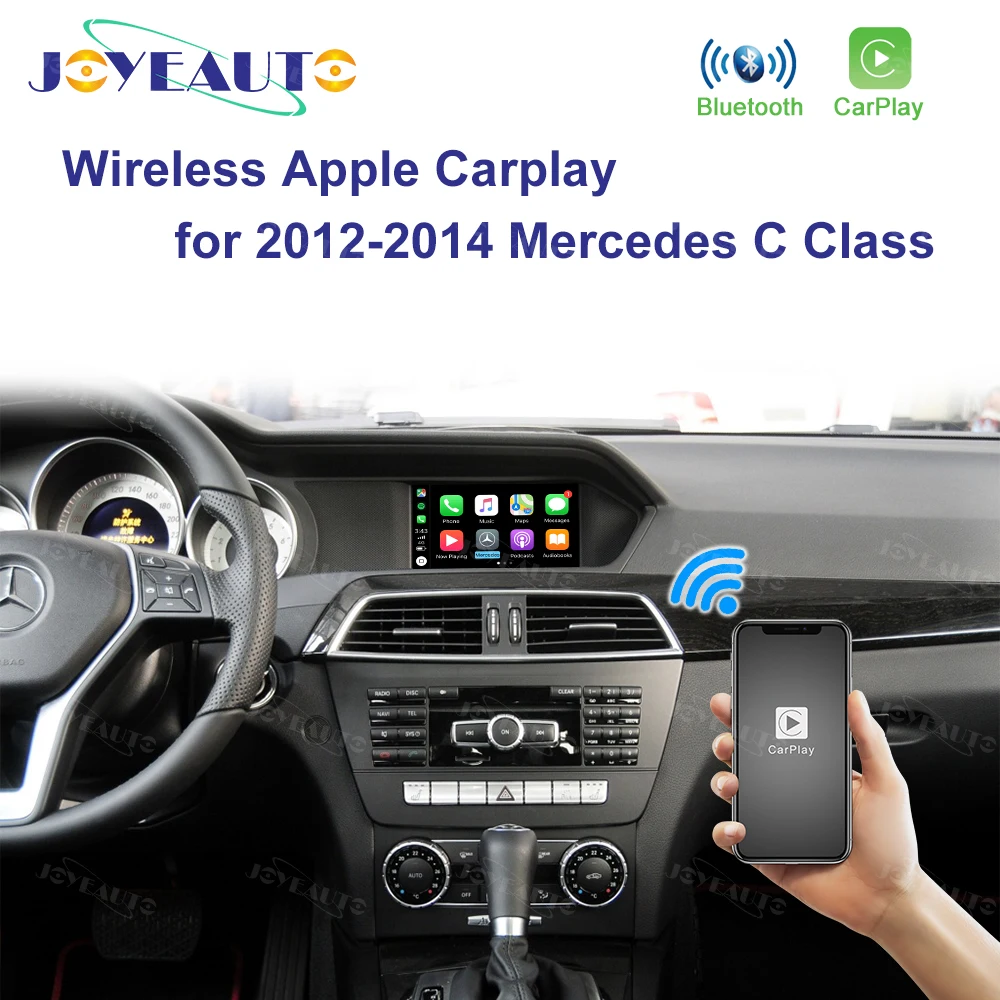 Joyeauto wi fi беспроводной Apple Carplay для Mercedes NTG4.5 4 7 C CLA CLS Class W204 2013 2015 обновление Android авто