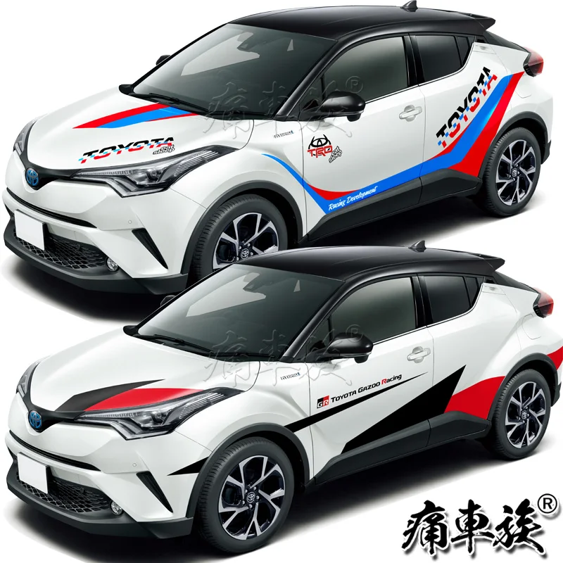 Наклейка для Toyota IZOA C-HR наклейка кузова внешний декор Спортивная модификация |
