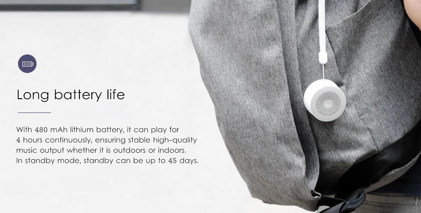 Xiaomi AI Portable Version Wireless bluetooth Speaker Smart Voice Control Handsfree Bass Speaker