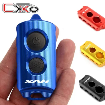 

2019 Fashion For YAMAHA Scooter XMAX 125 250 300 400 xmax300 NVX QBIX AEROX 125 155 Fob Key Case Cover logo key Holder Protector