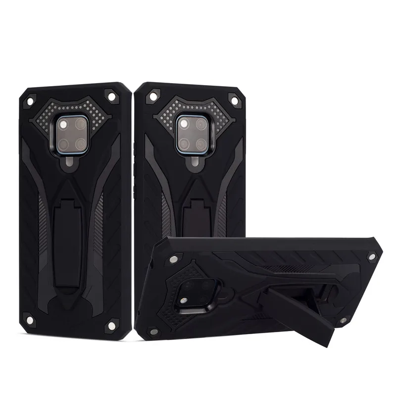 Чехол Kickstand для huawei P20 P30 Pro mate 10 Lite Nova 3 i 5 Honor 20 8X 9X Y5 Y6 Y7 Y9 Prime P Smart Z прочный защитный чехол