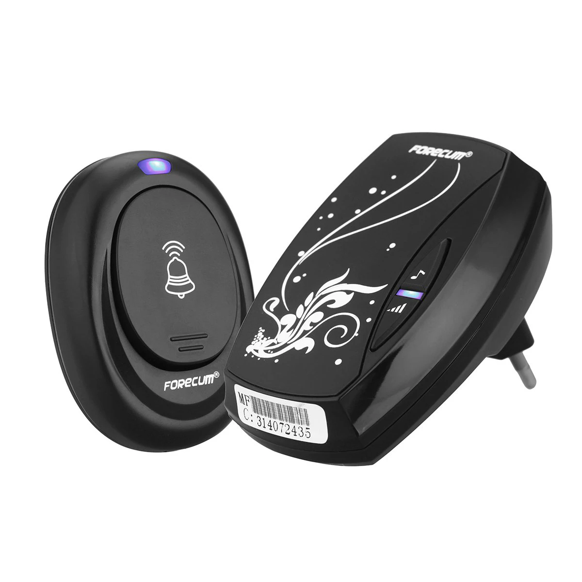 

Hot New Forecum 1 Remote Control 1 Wireless Digital Doorbell Door Bell - EU Plug