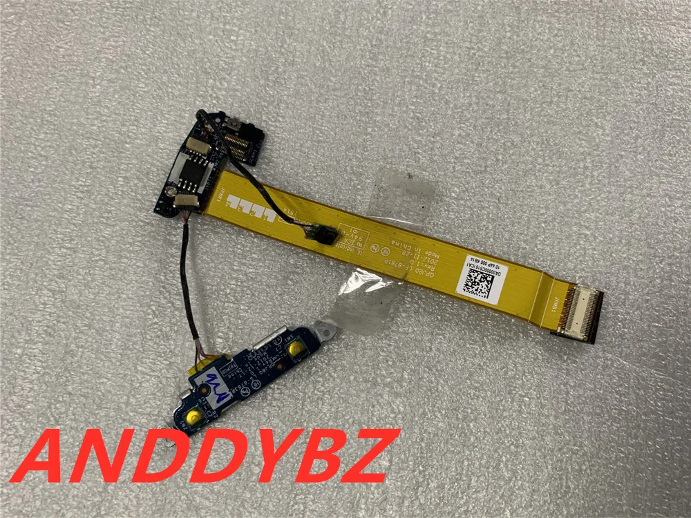 

Genuine for HP ElitePad 900 Volume button board and Switch board LS-8783P 709453-001 with cable qpj80 lf-8781pTest OK