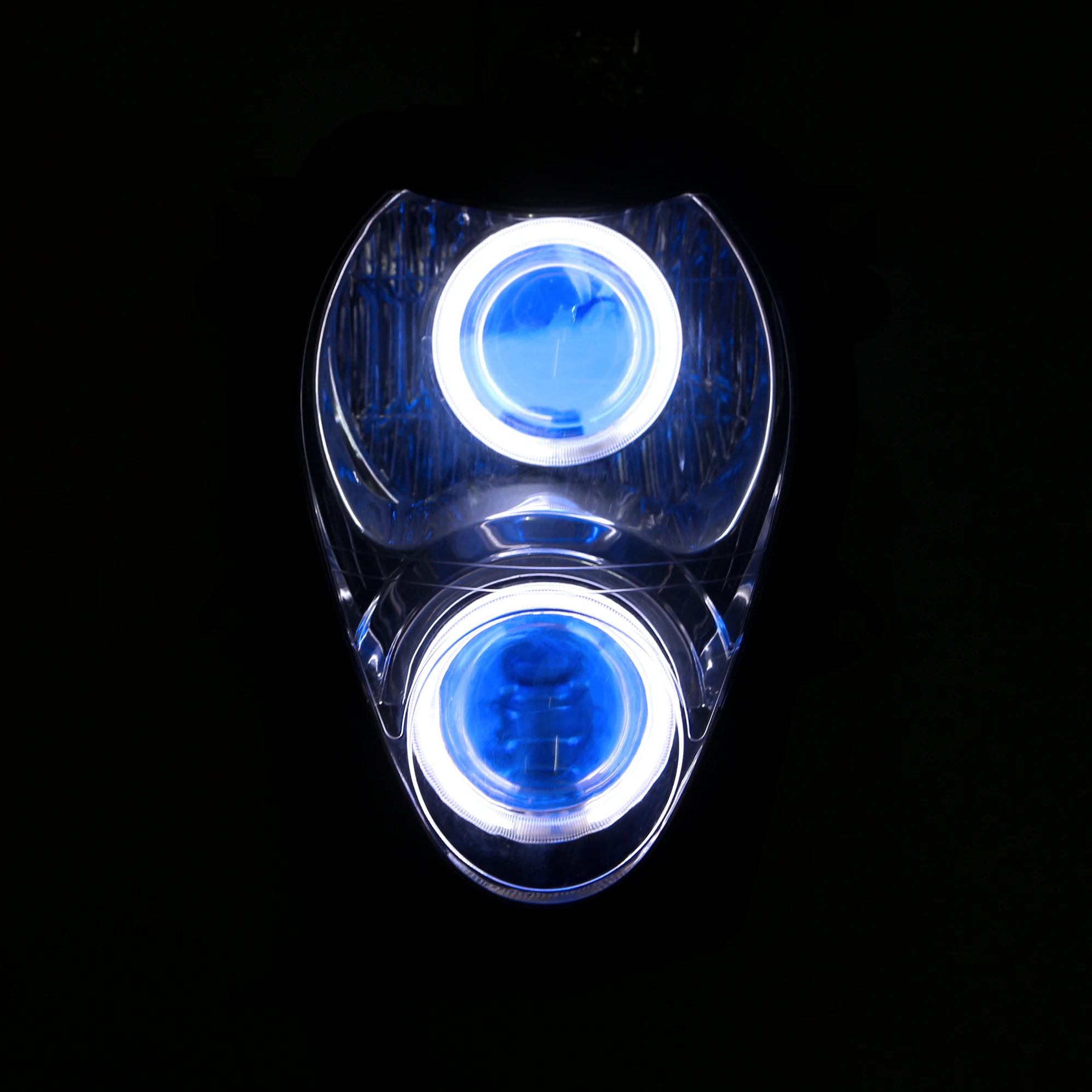 Ангел глаз HID проектор мотоцикл фара в сборе для GSXR1300 GSXR 1300 GSX1300R GSX-R 1300 Hayabusa 1997-2007