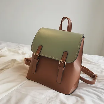 

Academic style backpack female 2019 new Korean version of small fresh and large capacity student campus backpack female backpack