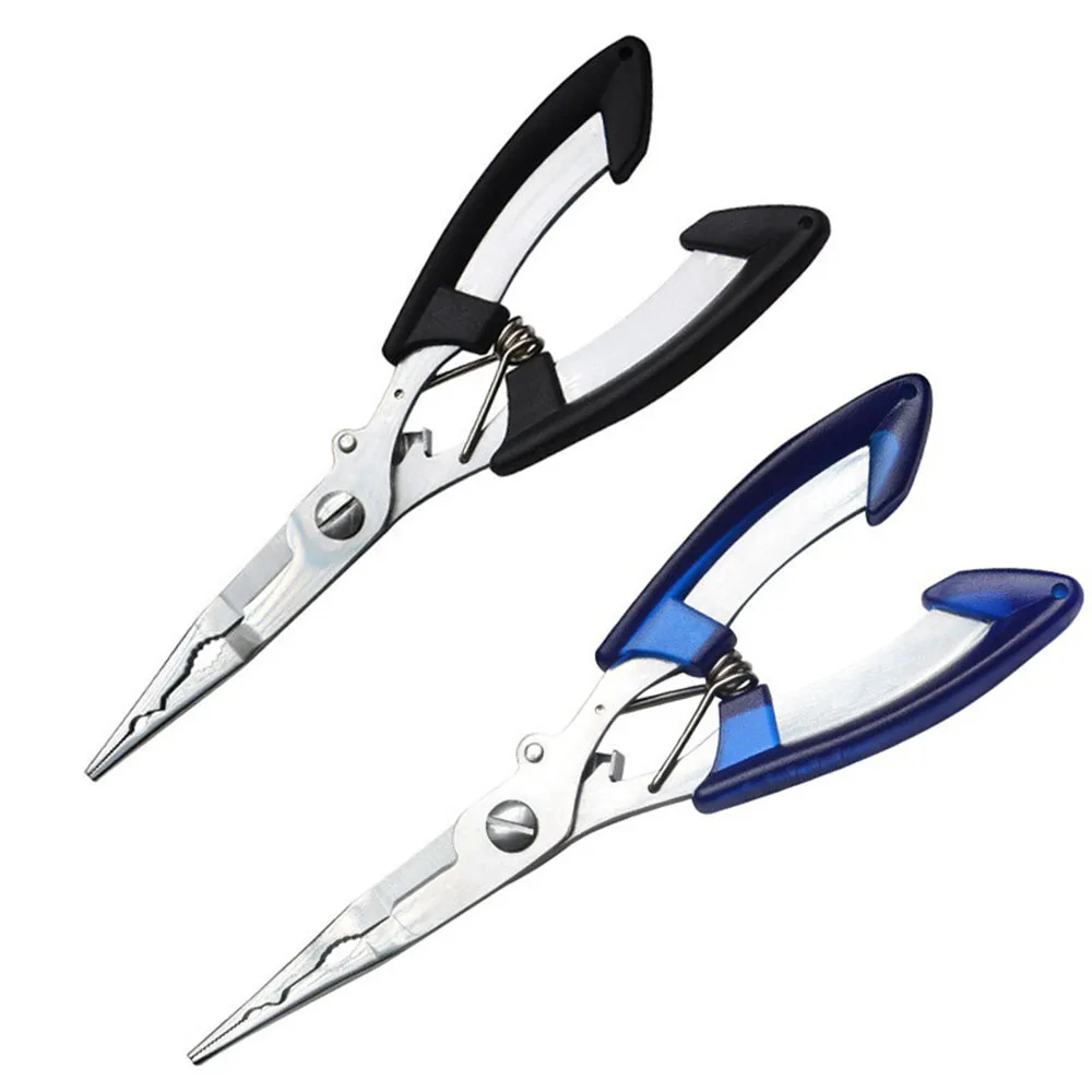 

Fishing Plier Scissor Braid Line Lures Cutter Hook Remover Tackle Tools Cutting Fish Use Tongs Scissors Fishing Pliers 17x5.5cm