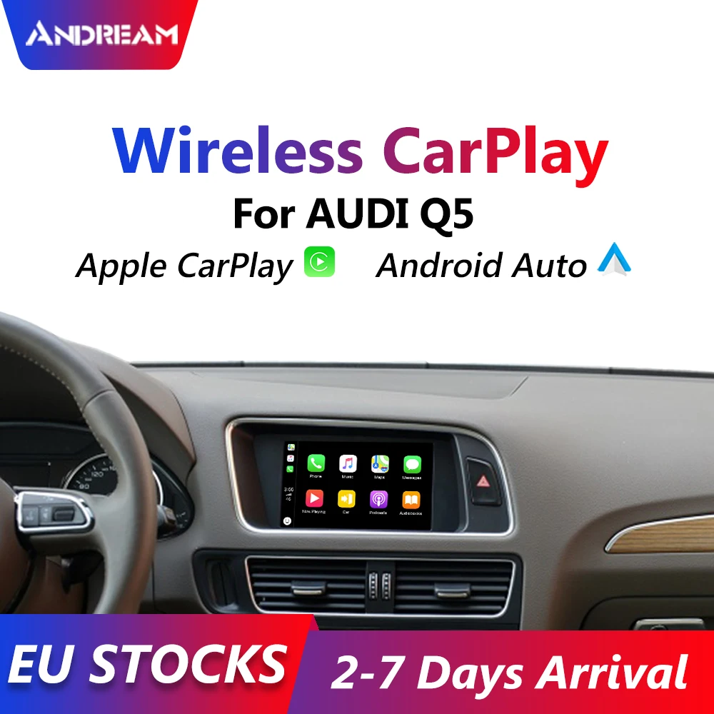 Беспроводной автомобильный интерфейс Apple Carplay Android декодер для AUDI Q5 оригинальное