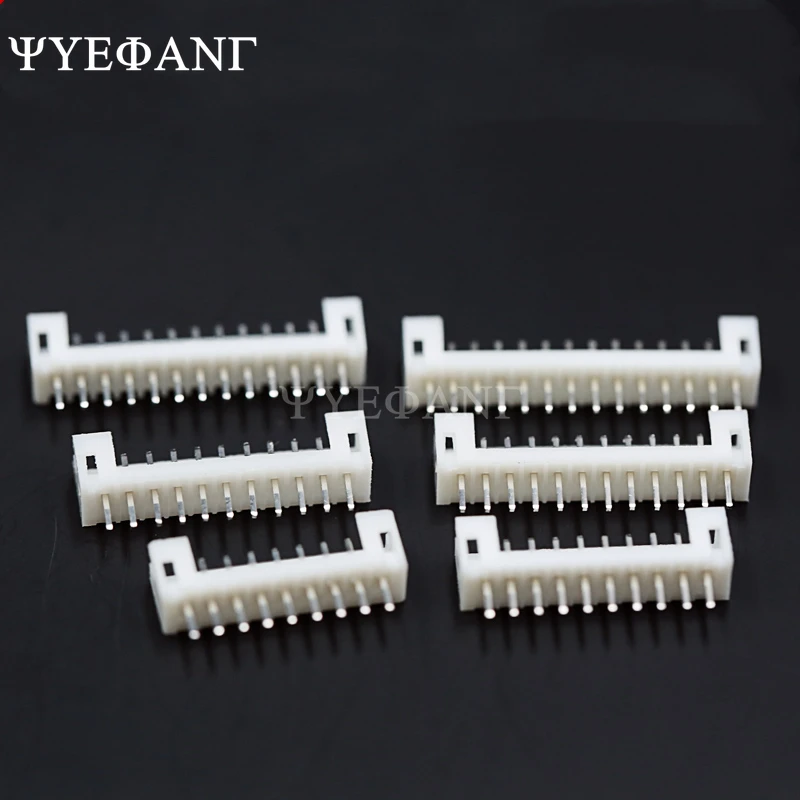 Прямой штырьковый разъем PH2.0mm 50 шт. 2/3/4/5/6/7/8/9/10/12P стандартный PH2.0 шаг 180 угловой PCB