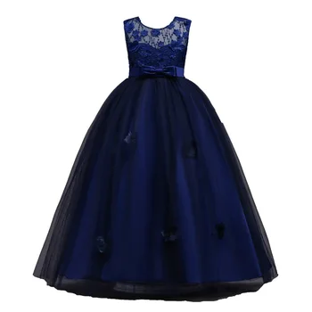 

Flower Kids Girls Princess Dress Kids Party Wedding Pageant Formal Lace Tutu Dresses