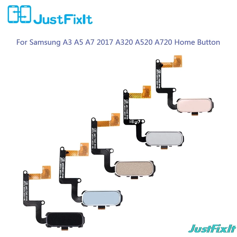 Гибкий кабель с сенсором отпечатков пальцев для samsung Galaxy A3 A5 A7 A320 A520 A720 A320F A520F A720F Touch ID