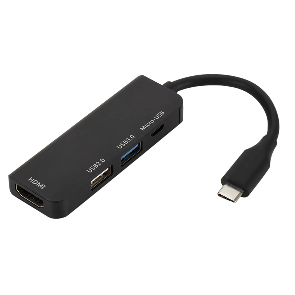 USB концентратор C концентратор для Мульти USB 3,0 HDMI адаптер док-станция для MacBookPro аксессуары USB-C Тип C 3,1 сплиттер 3 порта USB C концентратор hdmi