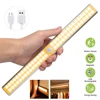 24/40/60 LED USB Rechargeable Under Cabinet Light Wireless Motion Sensor Closet Light Magnetic Strip Kitchen Night Lamp For Room ► Photo 1/6