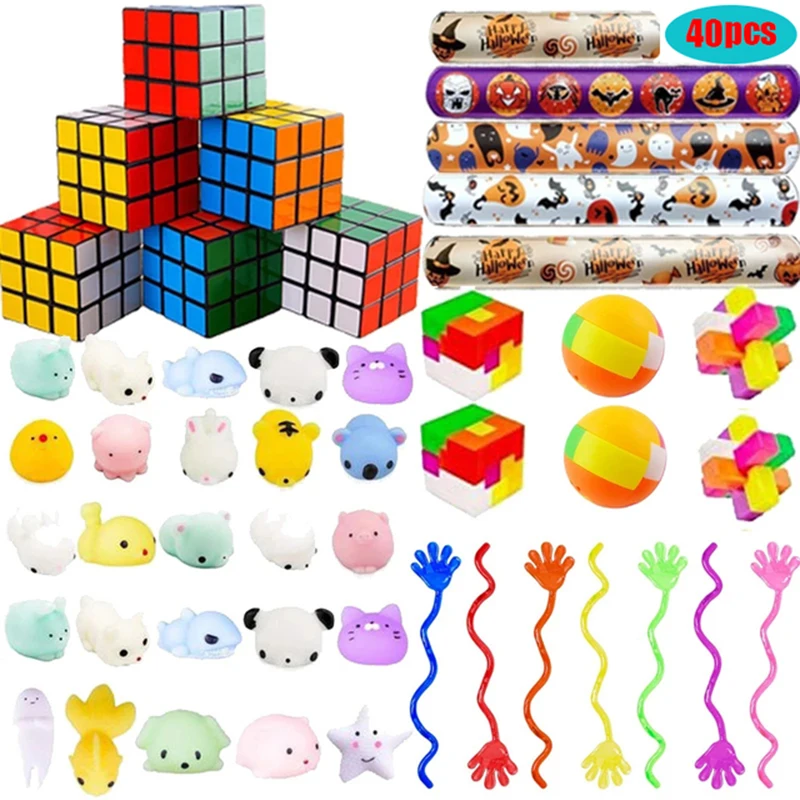  Bestkiy Surtido de 50 piezas de juguetes de relleno de piñata  para niños, juguetes a granel para premios de carnaval, recompensas de  aula, caja de cofre del tesoro, juguetes pequeños para