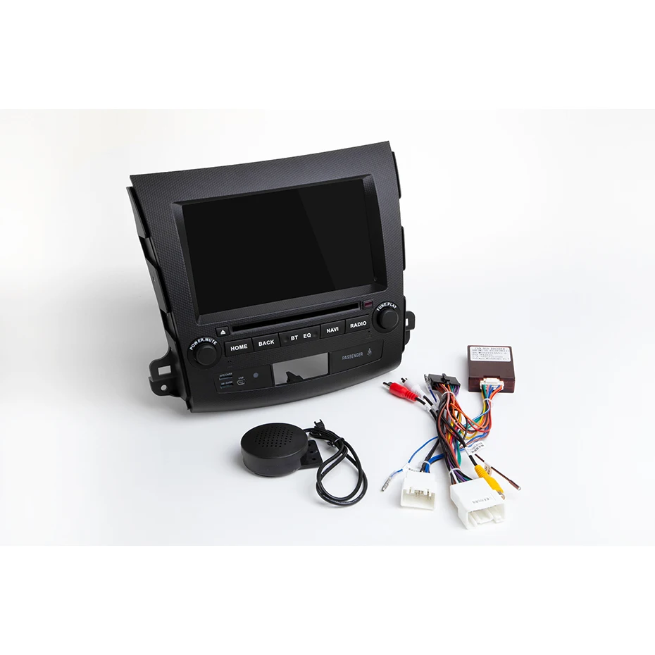 Android 9,0 автомобильный dvd gps мультимедийный плеер для Mitsubishi Outlander xl 2 Автомобильный dvd Навигатор Радио Видео Аудио плеер 4007 USB DVR