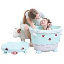 Детская ванна может для сидения и лежания в нескользящй Коврик для ванны для новорожденных, детей и детей