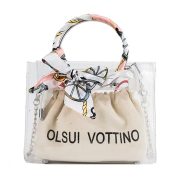 

OCARDIAN Women Bags Casual Bag Woman Clear Jelly Letter Elegant Shoulder Bags Ladies Style Leisure Hand Bags Luxury Handbags