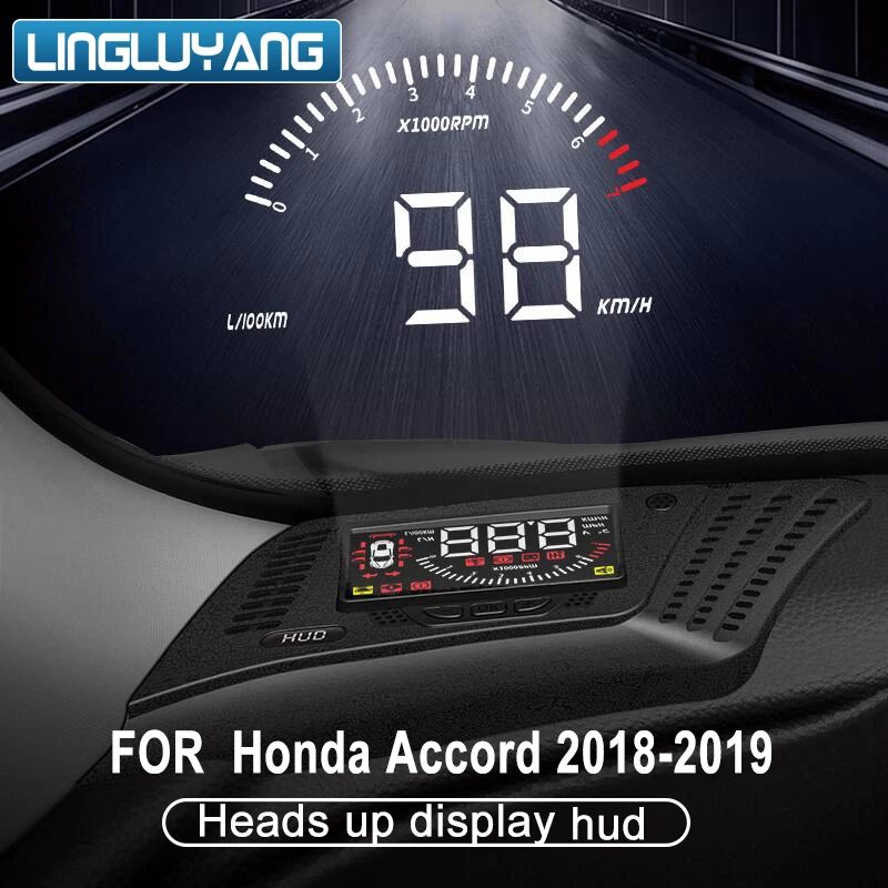 

FOR Honda Accord 2018 2019 Head-up Display HUD Modified HD Auto Accessories Auto Parts
