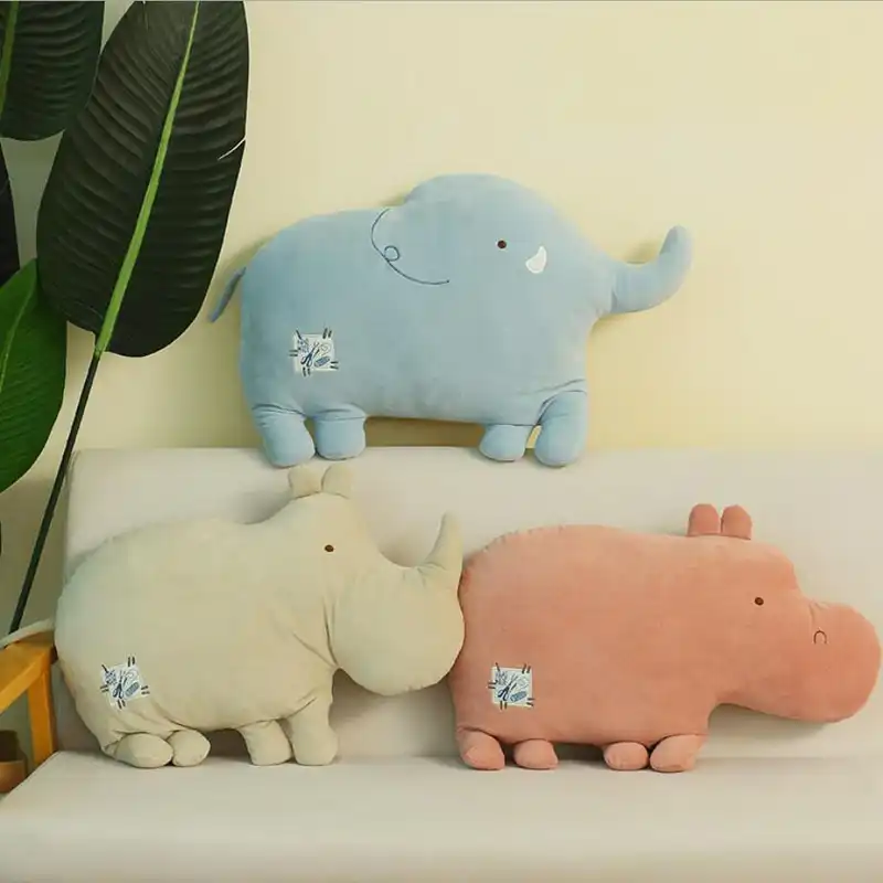 かわいい象サイ枕人形かわいい子犬ぬいぐるみベッド睡眠スーパーソフト犬人形動物リトル人形の誕生日プレゼント Aliexpress