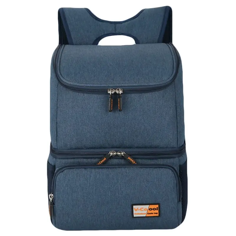 Denim Blue Детский рюкзак для путешествий, Большой Вместительный рюкзак для мам, водонепроницаемый Оксфордский молокоотсос, сумка - Цвет: Denim Blue