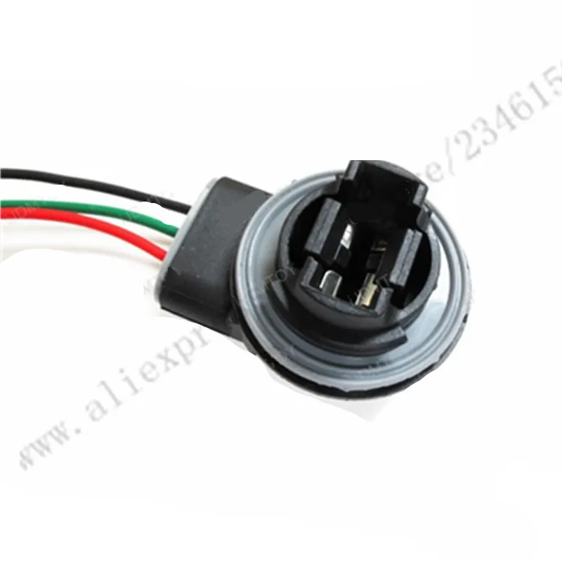 2Pcs 3157 4157 Socket Car Bulb Holder Adapter wire for Turn Signal Light