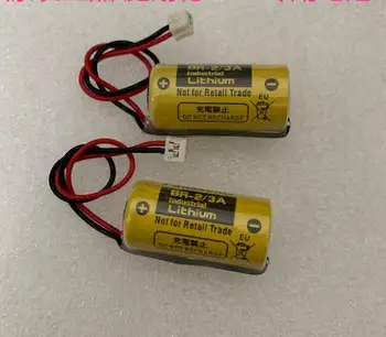 

5PCS Lithium battery for PLC 140 BR-2/3A CPU43412A battery white plug