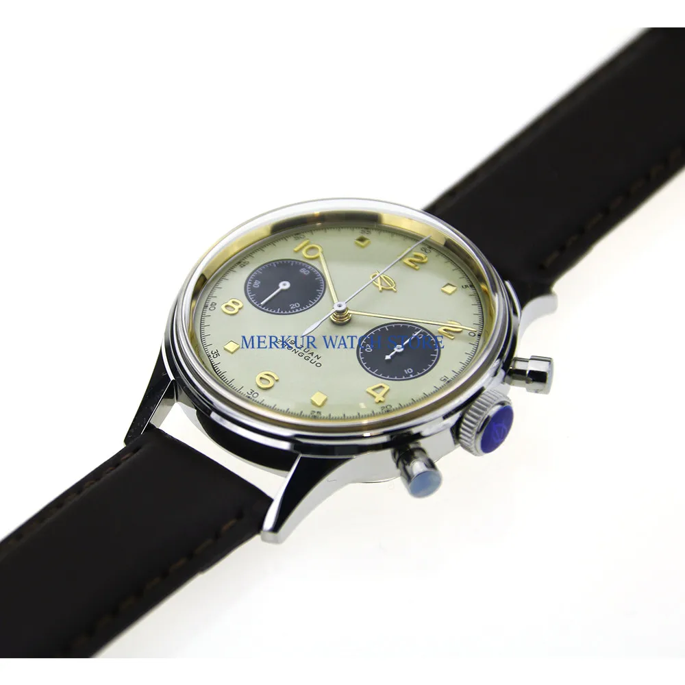 Механический хронограф Red Star для TianJin 1963 ST1901 мужские часы авиаторы с B UHR ручной