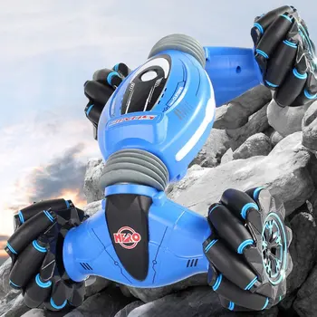 

Remote Control Car Stunt Car UK1024 Gesture Sensing Twisting Car Climbing Remote Control Car Drift Off-Road Side Drive Vehicle