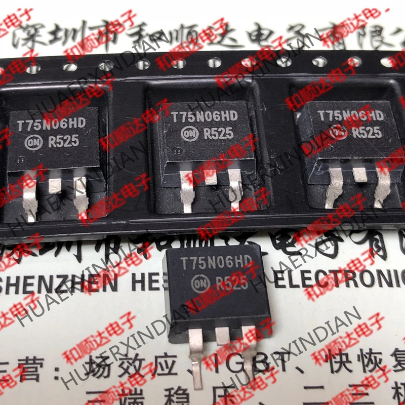 10 шт./лот T75N06HD MTB75N06HD-263 60V 75A на