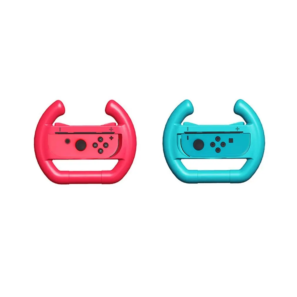 

Onleny 2PCS Steering Wheel Gamepad for Nintendo Switch Joy-con ABS portable controller direction manipulate wheels game grips