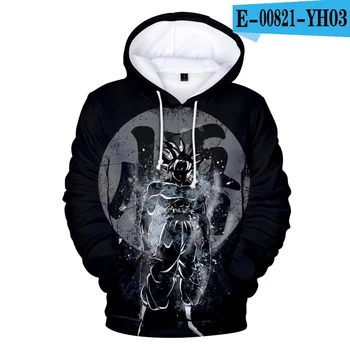 

Cartoon 3D Anime Hoodie Dragon Ball Hoodies Sweatshirts opgeroepen Streetwear Cosplay Dragon Ball Sweatshirts Cool Jon Tops