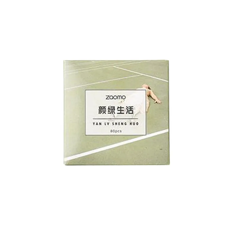 Boxed Paper Stickers 80 Card Stickers Hand Account DIY Daily Material Cartoon Stickers Muraux Pour Enfants Chambres 30NOV229