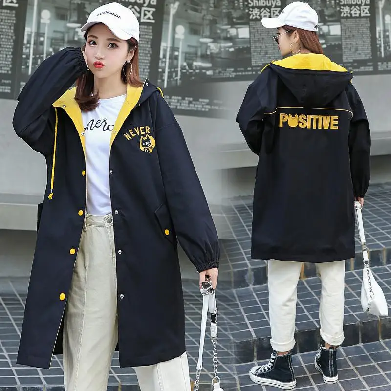 

Shanghai New Europe Sang 2020 Autumn And Winter Large Size Dress Long BF Trench Coat