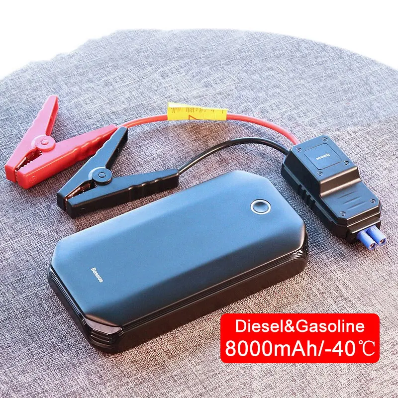 Baseus стартер для автомобиля пусковое устройство аккумулятор 800A Jumpstarter Авто Buster