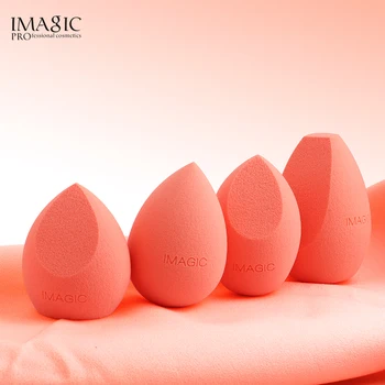 

4pcs IMAGIC Makeup Mixer Soft Water Sponge Puff Professional Makeup Puff Sponge for Foundation Cream Concealer Makeup