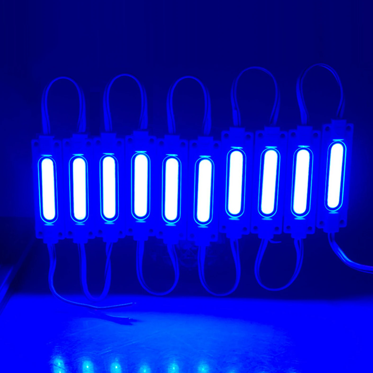 1000 шт DC 24V COB светодиодный ные модули 2w Инжекционный модуль холодный белый теплый
