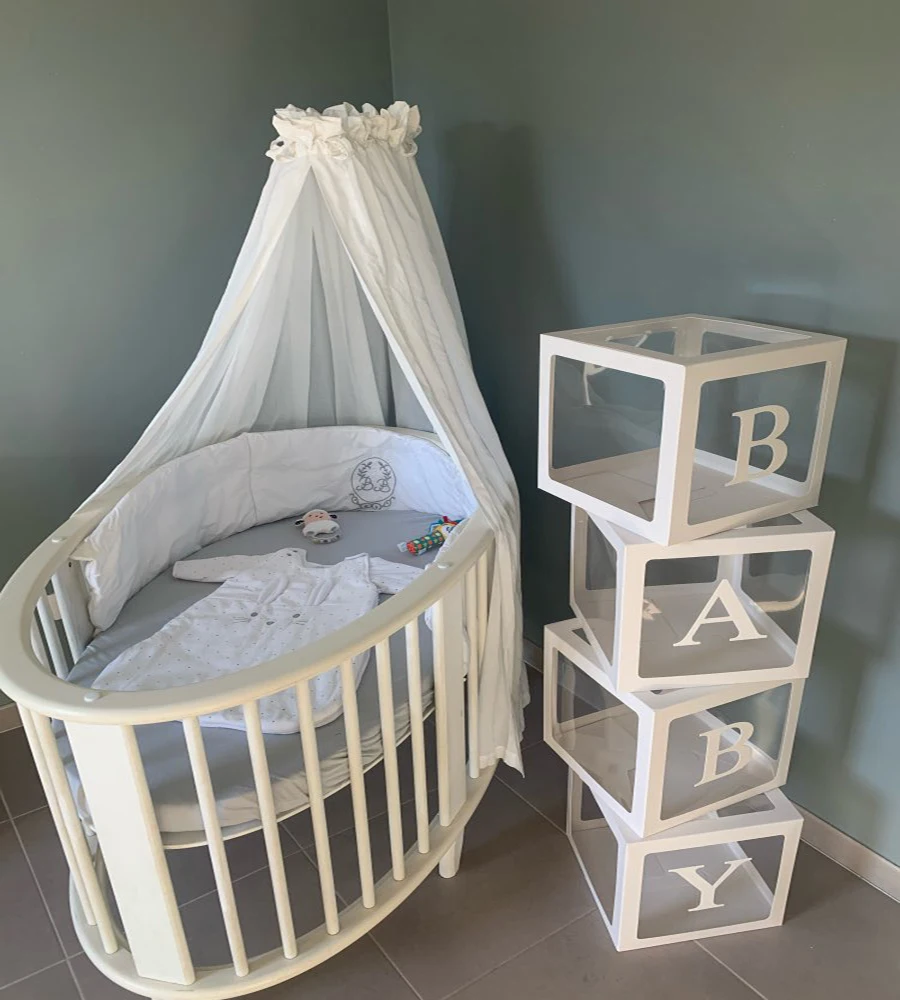 Шарик Макарон прозрачный имя коробка Babyshower Декор баллон о ребенок душ Мальчик девушка с воздушными Шарами День Рождения Декор дети Balony