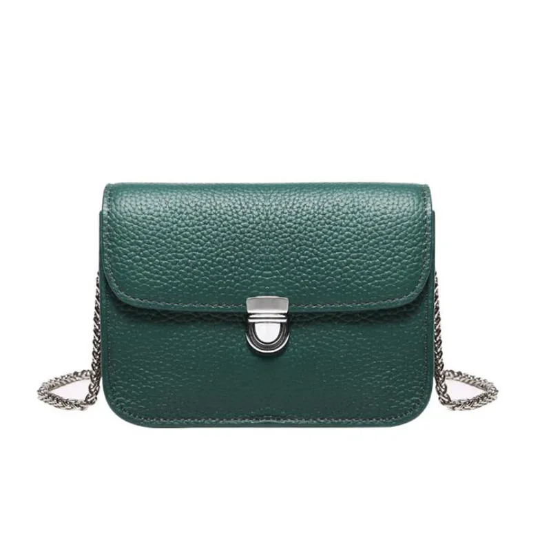 

Ladies Bags Genuine Leather Handbag Small Crossbody Bags for Women Fashion High Quality Leather Messenger Bag Female Tote Red