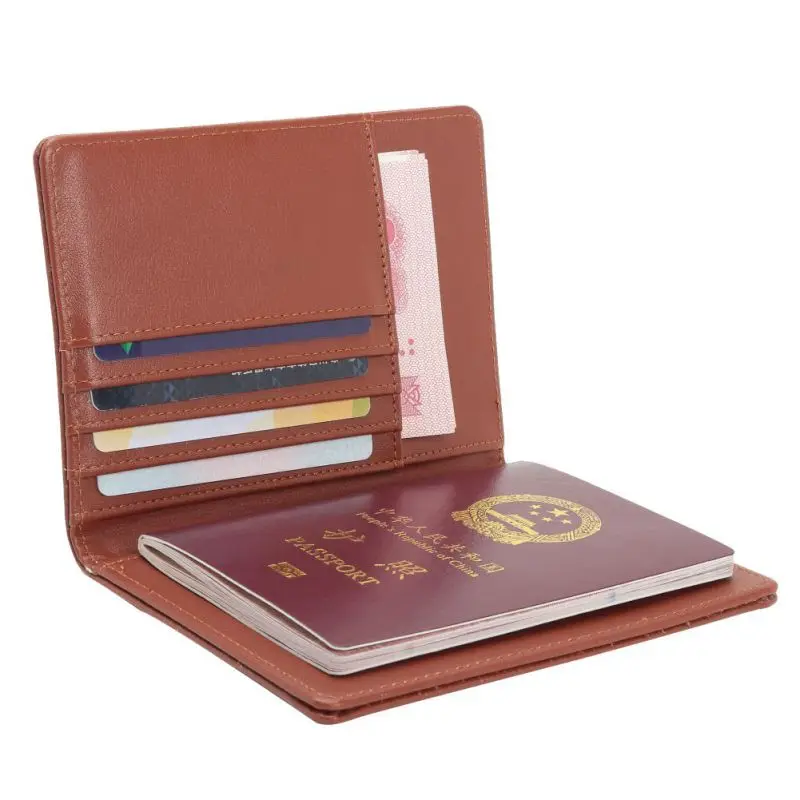 Многофункциональный паспортный чехол Id папка модная новая антидегаузная Rfid паспорт