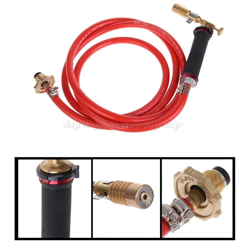 

2.5M Welding Gas Torch Copper Explosion Proof Hose Ignition Liquefaction Soldering Tool for Pipeline Air Conditioning D26 19