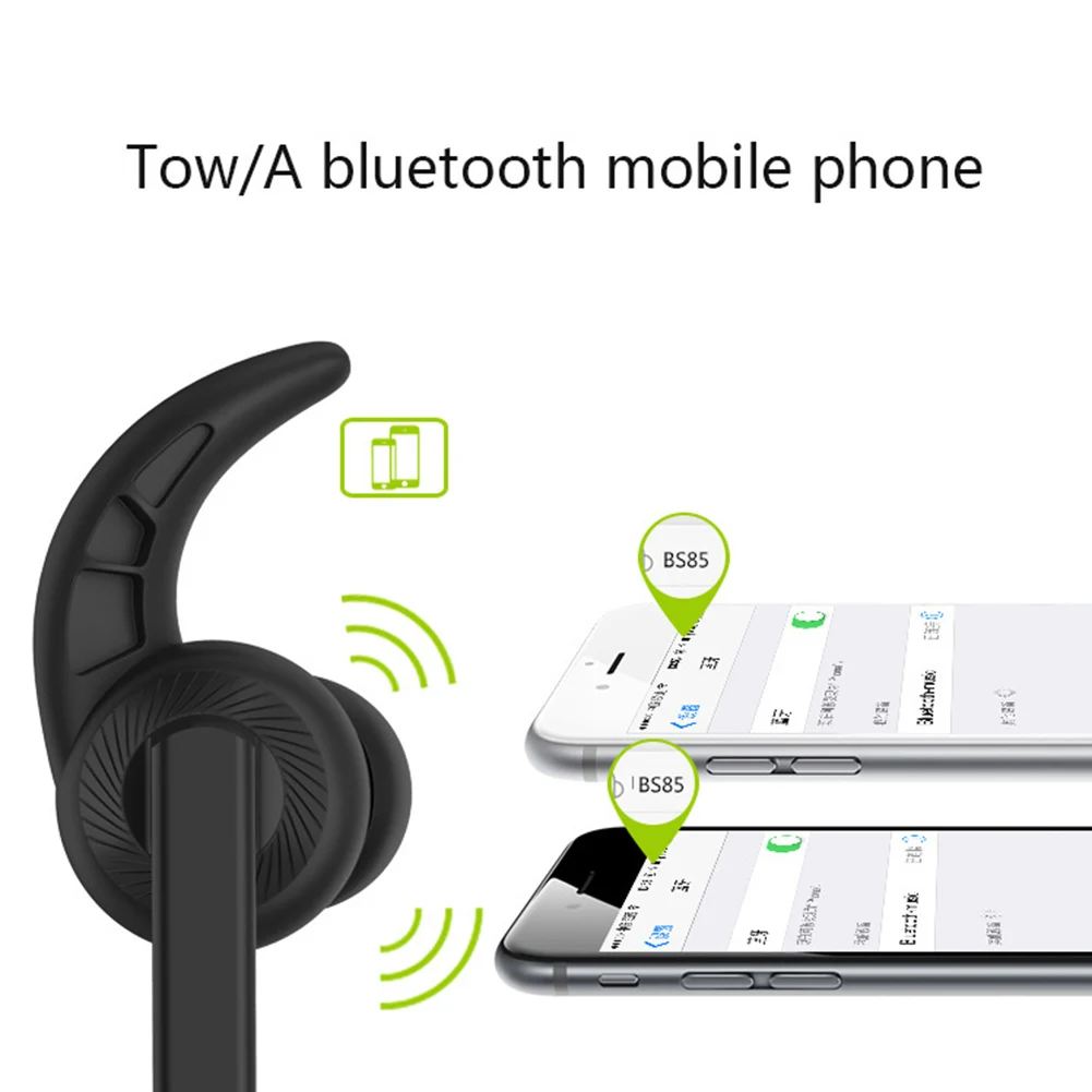Беспроводные Bluetooth V4.2 наушники с шумоподавлением спортивные Bluetooth наушники/Беспроводная гарнитура с микрофоном для телефонов