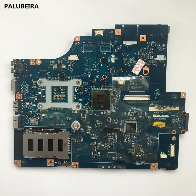 PALUBEIRA LA-5752P для lenovo G560 материнская плата для ноутбука DDR3 основная плата полностью протестирована Без HDMI