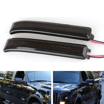 

Dhbh smoke side LED, dynamic intermittent, rear view mirror indicator, intermittent light of Ford F150 SVT Raptor 201