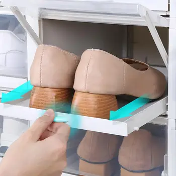 

Transparent Fordable Drawer Case Shoe Box Organizer storage Shoe rack for Home Drawer Case Boxes Shoe Organizers Dust-Proof