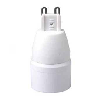 

4pcs Practical Lamp Holder Home Fire Retardant Base G9 To E14 Plug Converter Easy Install Bulb Socket Adapter Hotel